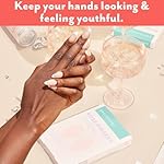 Patchology Rosé Fingers Renewing Hand Mask - Strawberry-Scented Moisturizing Gloves with Shea Butter for Dry & Cracked Hands, Repairing Hand Treatment for Baby Soft Skin, Self-Care Essential - 1 Pair - Image 5