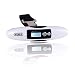 Top Rated 110 Lb Electronic Digital Portable Compact Luggage & Suitcase Weighing Scale Handheld on Amazon with LCD Backlight Best for Home and Airline Travel (Jin/kg/lb/oz) - Lifetime Warranty (White)