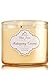 Bath & Body Works White Barn 3-Wick Candle in Mahogany Coconut (14.5oz/411g) (Cream)