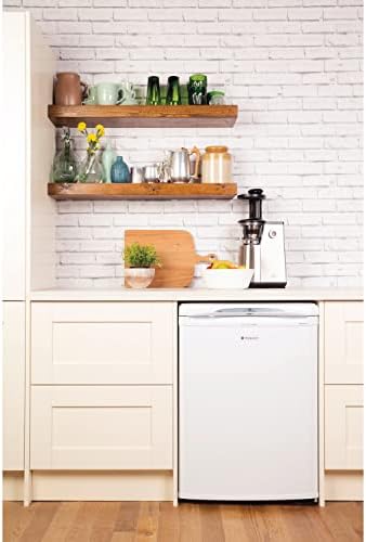 Hotpoint RLA36P 1 Freestanding Under Counter Fridge, 149 Litre, 59.8 cm wide, Reversible Door, White
