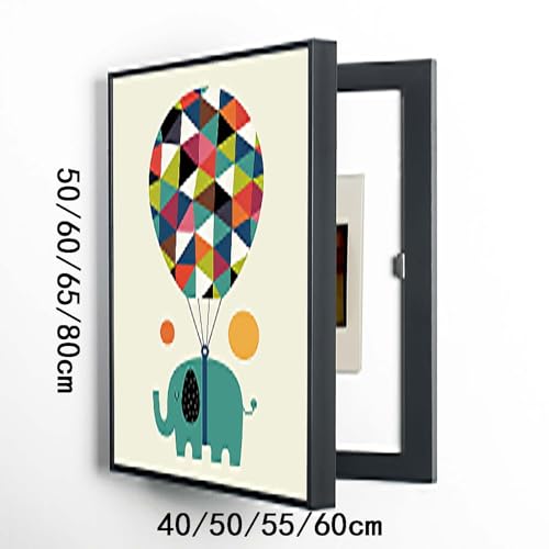 Couvercle de compteur 40x50 cm tableau électrique caché - 7