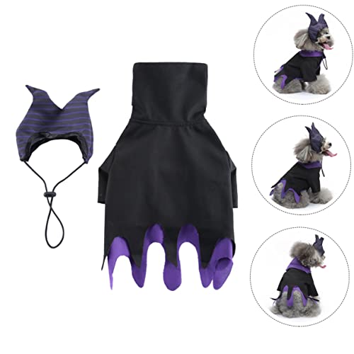 Disfraz de Bruja para Perro XL Multicolor miniatura 2