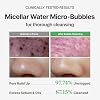 MENOKIN Cotton Cloud Bubble Cleanser [Pore Clear] Green Clay, Low pH, Deep Pore Cleanser for Sensitive Skin, Hydrating & Non-Stripping, Gentle Face Wash, Foaming bubbles, Korean Skincare 5.07 fl oz