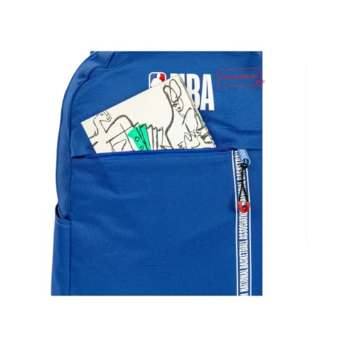 Mochila De Costas Grande Nba Basics - Azul