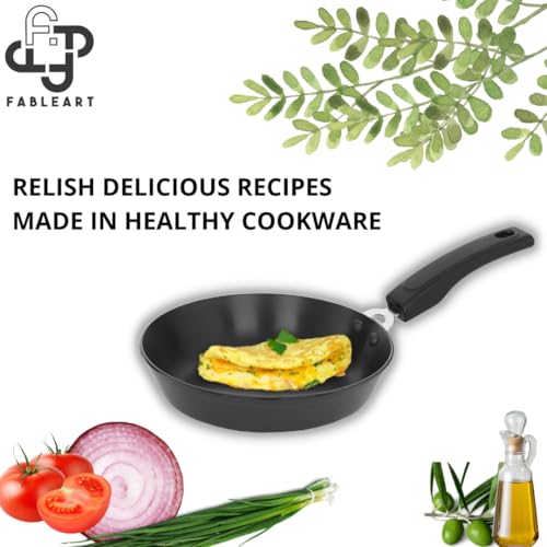 Image of Healthy Cooking Combo - Stainless Steel Steamer (2-Tier) & Induction-Base hard anodised Taper Frypan