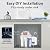 iSpring RCC7AK-UV, NSF Certified, 75GPD 7-Stage Under Sink Reverse Osmosis RO Drinking Water Filtration System with Alkaline Remineralization Filter and UV Ultraviolet Filter