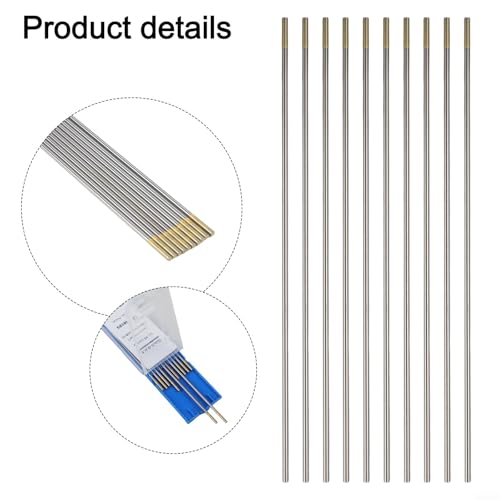 Baguette TIG acier inoxydable lanthane WL15 pointe bleue - 7