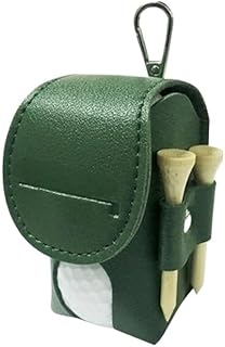 Bolsa impermeable for pelotas de golf, práctica bolsa organizadora for carrito de golf, práctica de campo y torneos, perfecta for entusiastas del golf, hombres, mujeres y jóvenes jugadores.(Green)
