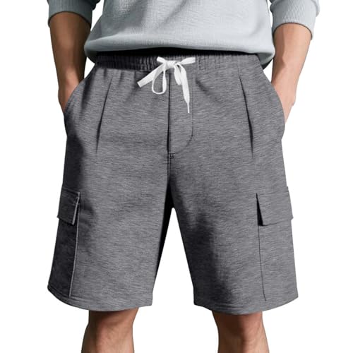 Image of Men's Hiking Shorts Tactical Quick Dry Work Cargo Shorts Summer Knee Length Pants Summer Fashion Casual Clothes