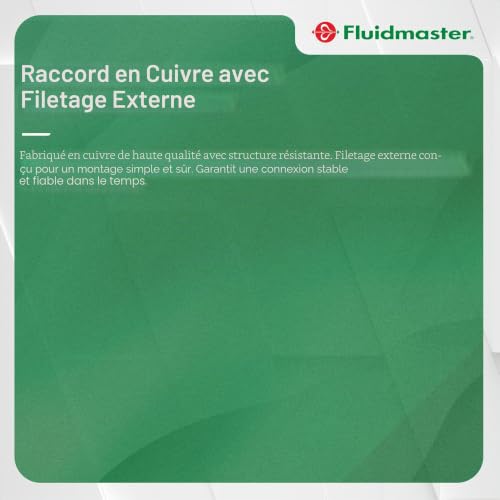 SCHWAB (Une marque de la famille Fluidmaster) Vanne de remplissage HDV, tige en laiton G 3/8" - Montage latéral, convient aux réservoirs cachés et exposés (SKU-628458) – vue 6