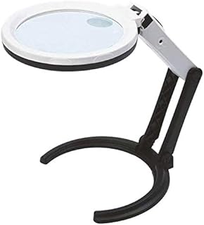 INSIZE 7512-1 THREE WAYS MAGNIFIER WITH ILLUMINATION, Magnification 2X/4X