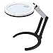 INSIZE 7512-1 THREE WAYS MAGNIFIER WITH ILLUMINATION, Magnification 2X/4X