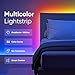 Nanoleaf RGBW Lightstrips with Matter, 16.4ft 50 Color Zones Bluetooth & WiFi Smart LED Strip Lights Work with Apple Home, Google Home, LED Lights for Bedroom, App & Voice Control