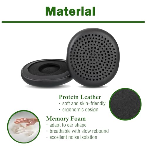 H800 Headset Replacement earpads Compatible with Logitech H800 Wireless Headset Ear Cushions with Protein Leather miniatura 3