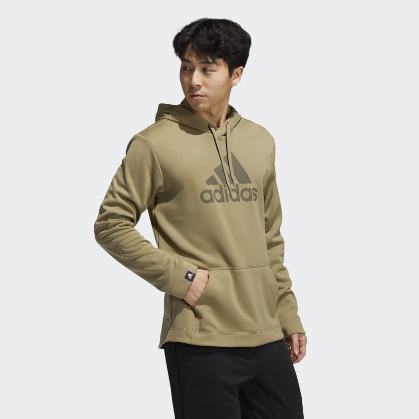 adidas Game and Go Pullover Hoodie Men's, Green, Size M4