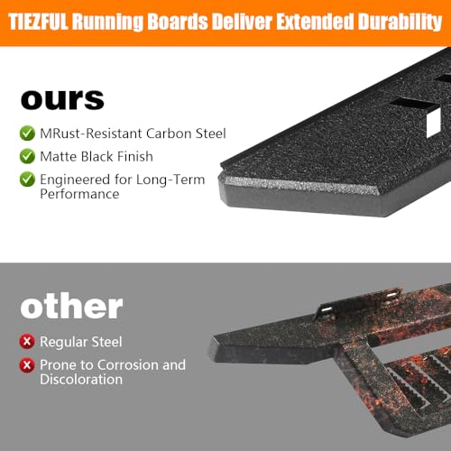 2 Piezas Estribos para Tesla Cybertruck, Aluminio 6061-T6 miniatura 2