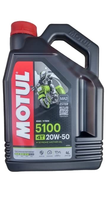 Amazon | MOTUL(モチュール） 5100 4T 20W50 4リットル バイク用