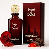 Perfume Scent of Dubai Oud by Luxury Scent 80ml – Long Lasting Arabian Fragrance with Rose, Saffron & Amber, Unisex Oriental Perfume for Men & Women, Ideal for Special Occasions
