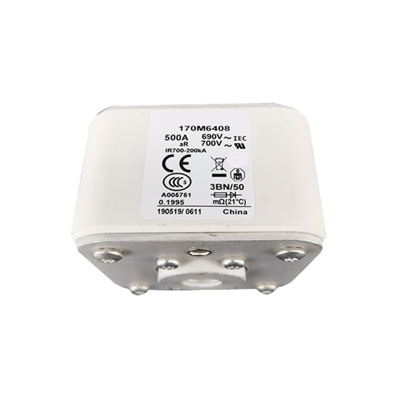 Fusible rapide 170M6408 DC pour sécuriser les parcs solaires et batteries