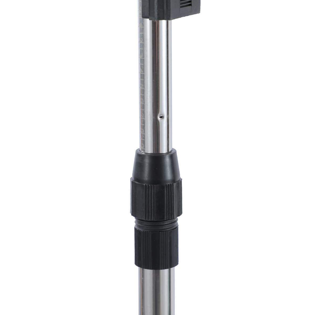 TOPWAY Barra Telescópica para Nivel Láser 115-350 cm Acero Inoxidable Puntal Telescopico Extensible Hasta al Techo, con Soporte y Bolsa de Nylon