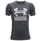 Under Armour Niños Hybrid Camiseta con Cuello Redondo Gris 13 años