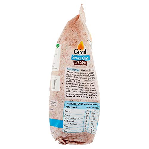 CÉRÉAL MADELEINE CON MIELE INTEGRALI, Senza glutine e senza lattosio, Senza latte, Con farina di riso integrale… - immagine 3