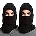 Fleece Lining Hat Winter Thick Warm Balaclavas Neck Warmer Face Cover for Men Women