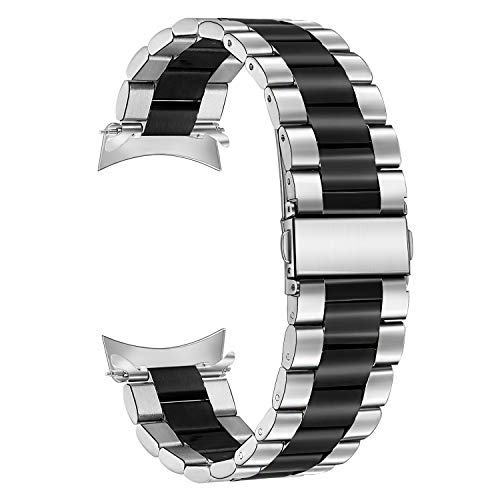 TRUMiRR Galaxy Watch 46mm / Gear S3 Banda de Reloj, 22mm Metal sólido Acero Inoxidable Banda de Reloj Banda de reemplazo de Brecha Cero para Samsung Gear S3 Frontier/Classic