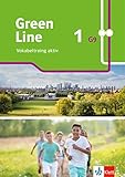  Green Line 1 G9: Vokabeltraining aktiv. Arbeitsheft mit Lösungen Klasse 5 (Green Line G9. Ausgabe ab 2019)