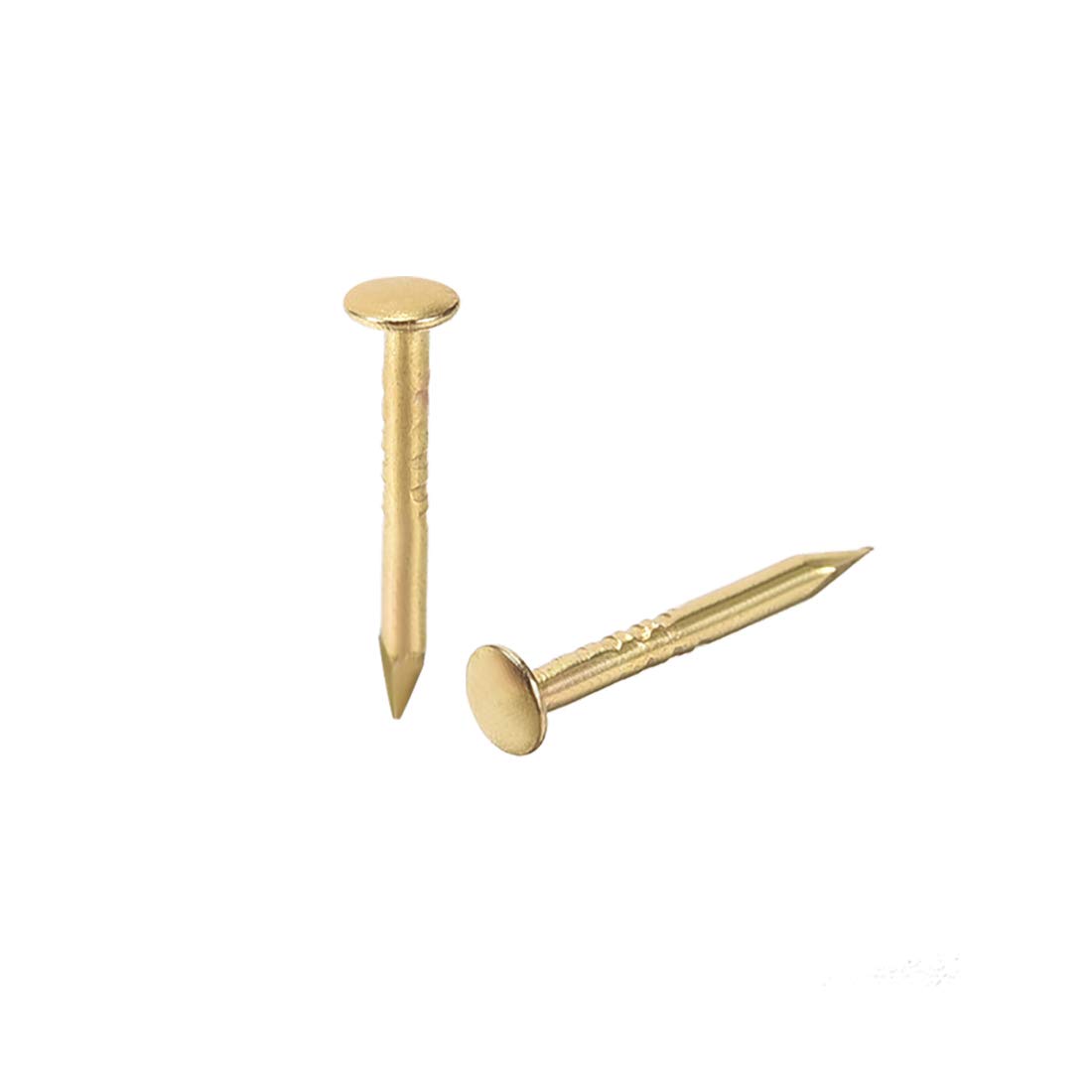 Small Tiny Hardware Nails Iron 1X10mm(DXL) for DIY Decorative Wooden Boxes Accessories Gold Tone 700pcs