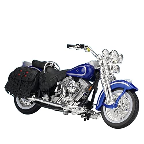 Modèle de moto miniature Harley FLT Tour Glide 1980 réplique 1:18 pour vitrine
