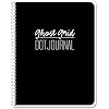 BookFactory Ghost Grid Dot Journal/Bullet Notebook - 120 Pages 5.5'' x 8.5'' Wire-O (Made in USA)