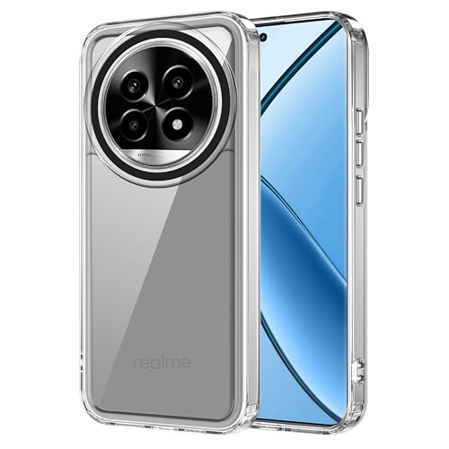 amazon basics Back Case Cover for Realme 13 Pro 5G (Polycarbonate, Thermoplastic Polyurethane_Transparent)