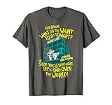 Pinky and The Brain What to do Tonight? T-Shirt