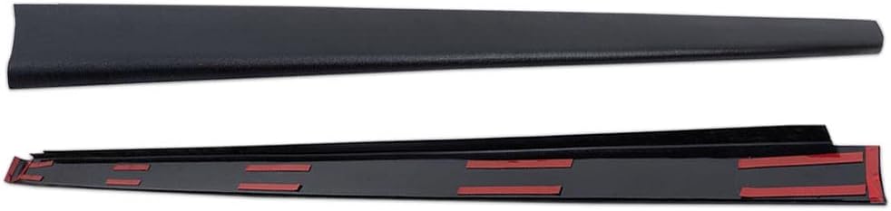 PIT66 Truck Bed Rail Cap for 1999-2007 Chevy Silverado & GMC Sierra 6.5Ft Bed - Protective L&R Molding Covers, Scratch-Resistant