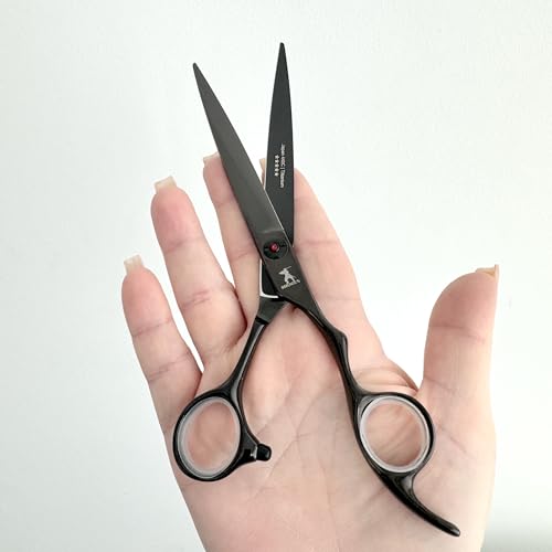 Ciseaux de coiffure professionnel Shogun Ghost acier 440C durable - 4
