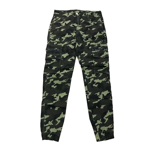 Pantalon cargo fuselé pour homme en camouflage ajusté