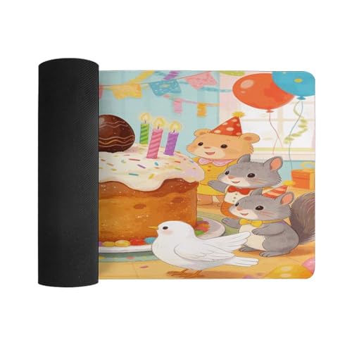 Easter Zest Desk Pad Pad Grande Impermeable Mouse miniatura 3
