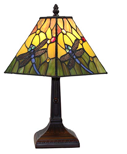 Tiffany Style Mini Accent Lamp Mission 15