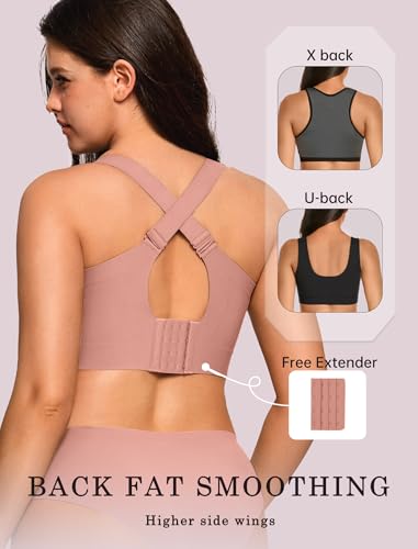 Image of OEAK Womens Wireless Jelly Bras Plus Size Support Push Up Comfortable Bra