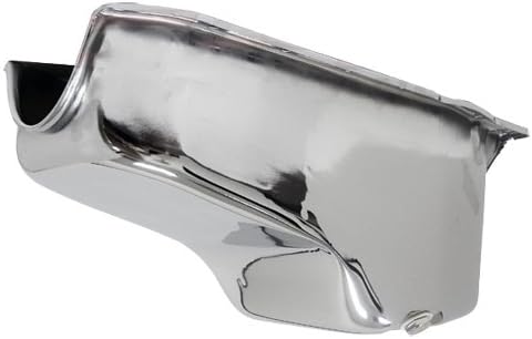 Steel Oil Pan – Fits 1985–1999 Chevy/GM V6 4.3L – Chrome Finish
