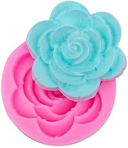 Dd-Life 9 Pcs Flowers Fondant Molds Silicone Molds For Cupcake Dessert Chocolate Jelly Cookie Decor, Jewelry, Pastry, Chocolate,Handmade Soap Mould Candy Making #TOP6