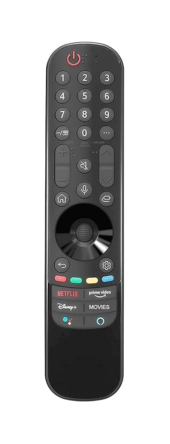 Image of KPDP Original MR22GA & MR21GA for LG. Magic Remote with Pointer and Voice Function Replacement for LG. Smart TV Remote Control. AKB76039908 & AKB76036207 | Compatible..., Black