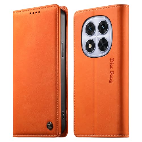 �X�}�z�P�[�X �Ή��@�� for Redmi Note 14 Pro 5G / Note 14 Pro Plus 5G �yRFID�u���b�N�@�\�z�J�[�h�X���b�g�t�����z �}�O�l�b�g�J�� �X�^���h�@�\�t�� Orange