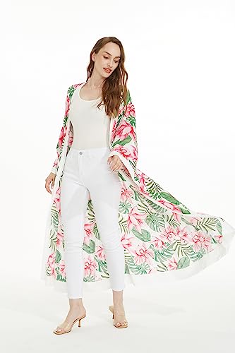 Image of Hawaii Hangover Family Matching Hawaiian Clothes, Lotus & Orchid | Family matching Hawaiian outfits, Lotus & Orchid, lightweight rayon, machine washable, tropical floral print, luaus, cruises