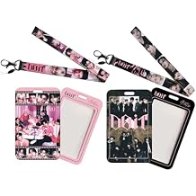 Stray Gift Set -2 ID Stray PhotoCard Holder Case with 2PCS Lanyard id Card Holder