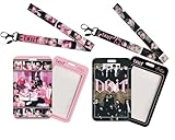 Stray Gift Set -2 ID Stray PhotoCard Holder Case with 2PCS Lanyard id Card Holder