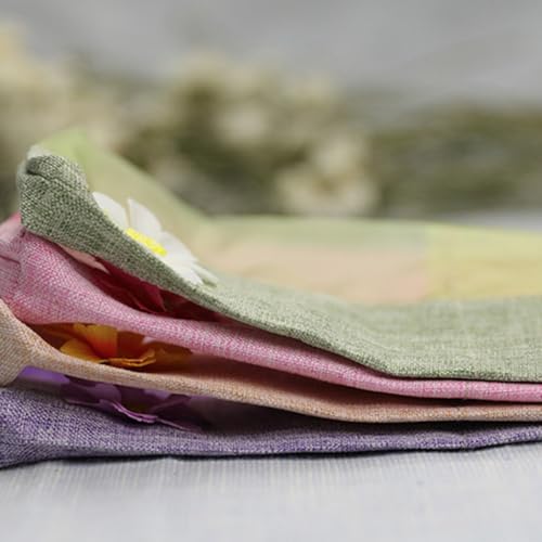16 pcs pequeñas bolsas sachet con cordón para auto miniatura 6