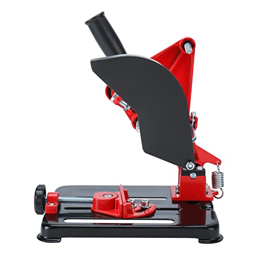Yaekoo Angle Grinder Stand Grinder Holder Cutter Support Cast Iron Base For 100Mm - 125Mm Angle Mill (4''-5'') Red Color #TOP7
