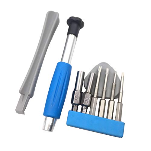 Huhudde 1 conjunto de chaves de fenda, kit de ferramentas de reparo para Nintendo Switch New 3DS Wii